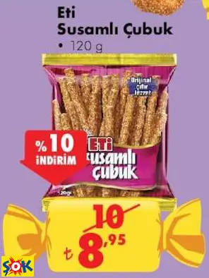 ETİ SUSAMLI ÇUBUK